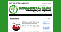 Desktop Screenshot of indipendentes.silanus.net